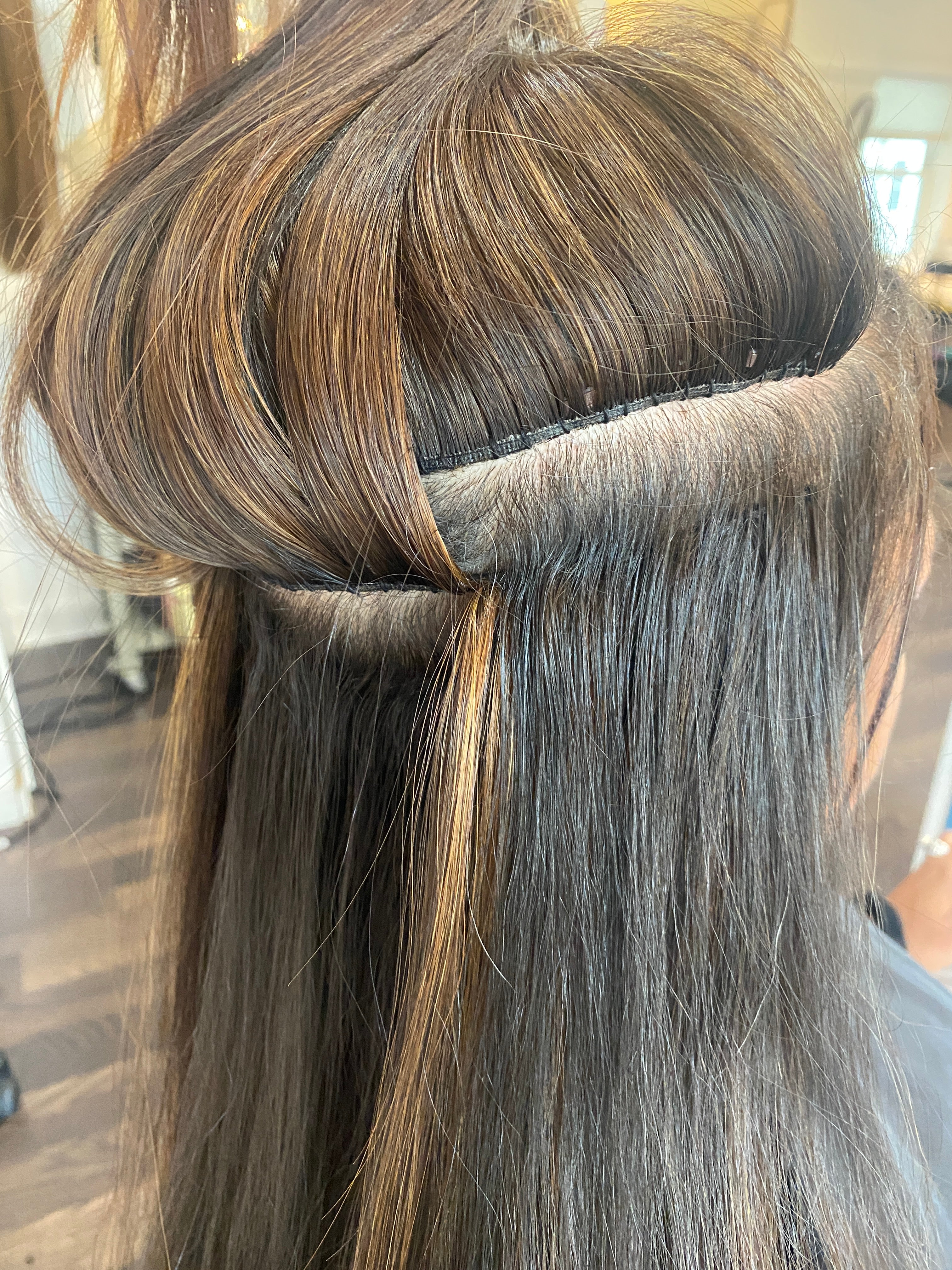 IBE hand tied extensions Dublin OH